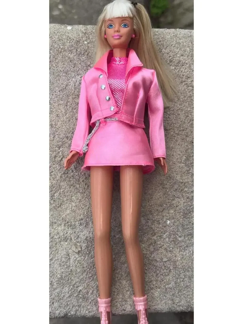 Barbie Sticker Craze Doll Redressed